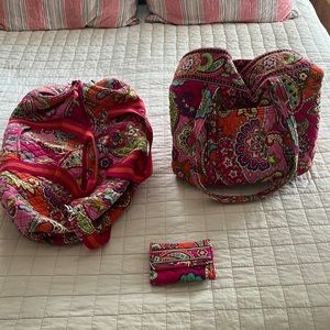 Vera Bradley Bags and Wallet